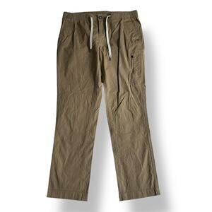 Vuori Men’s Tan Ripstop Climber Pants‎ Size Medium